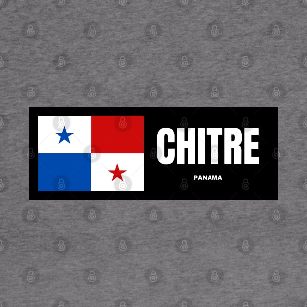 Chitre City with Panama Flag by aybe7elf